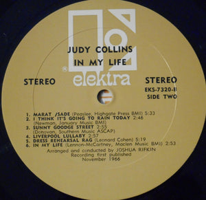 Judy Collins - In My Life - 1966