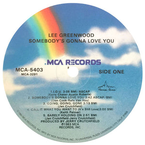 Lee Greenwood - Somebody's Gonna Love You - 1983