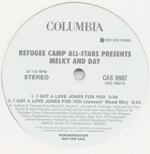 Refugee Camp All Stars Presents Melky And Day - Love Jones - 1997