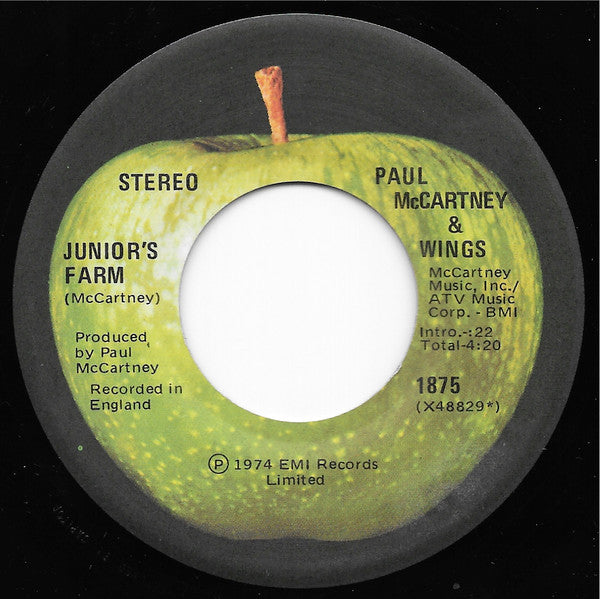 Wings - Junior's Farm - 1974