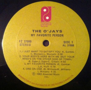 The O'Jays - My Favorite Person