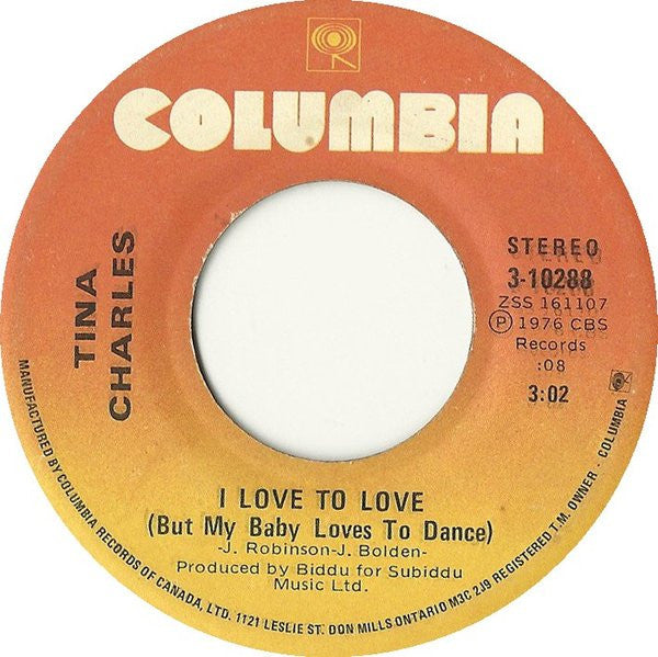 Tina Charles - I Love To Love (But My Baby Loves To Dance) - 1976