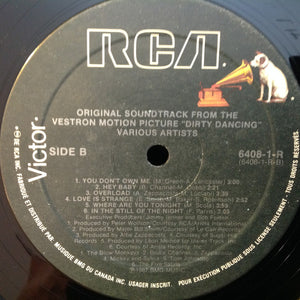 Various - Dirty Dancing (Original Soundtrack From The Vestron Motion Picture) - 1987