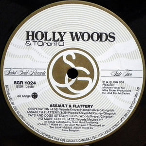 Holly Woods & Toronto - Assault & Flattery - 1984