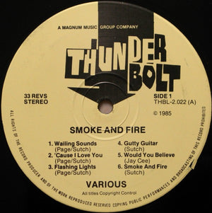 Lord Sutch And Heavy Friends - Smoke And Fire