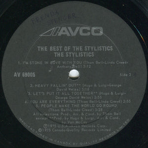 Stylistics, The - The Best Of The Stylistics - 1975