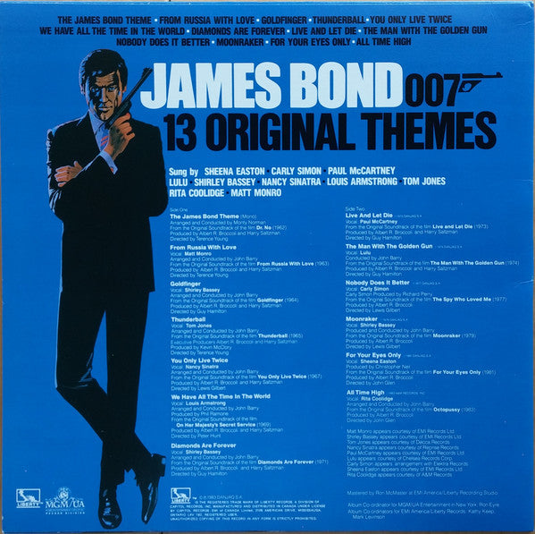 Various - James Bond - 13 Original Themes - 1983