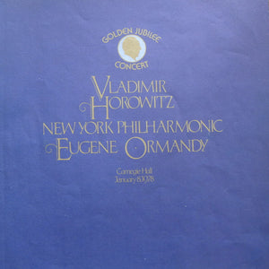 Vladimir Horowitz - Golden Jubilee Concert (Carnegie Hall January 8, 1978) Vinyl Record
