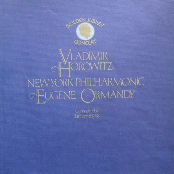 Vladimir Horowitz - Golden Jubilee Concert (Carnegie Hall January 8, 1978) Vinyl Record