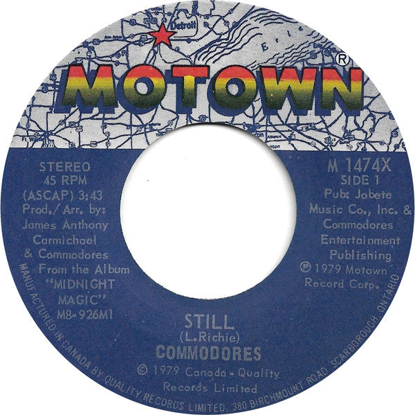 Commodores - Still - 1979