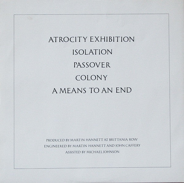 Joy Division - Closer