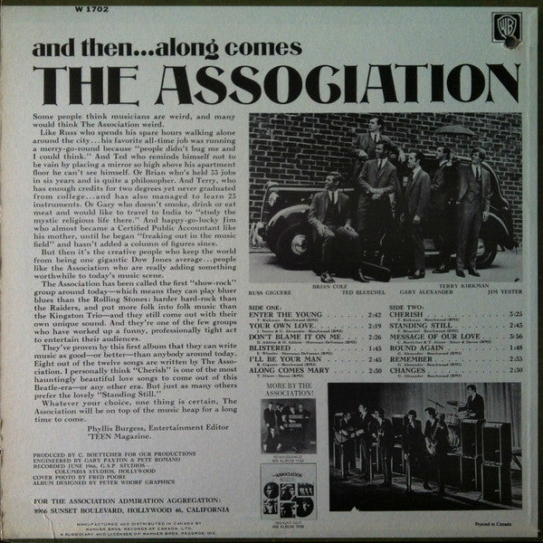 The Association - And Then...Along Comes The Association Vinyl Record