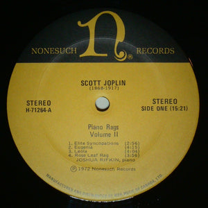 Scott Joplin - Piano Rags, Volume II
