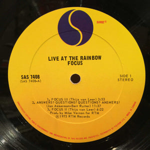 Focus - Live At The Rainbow - 1973