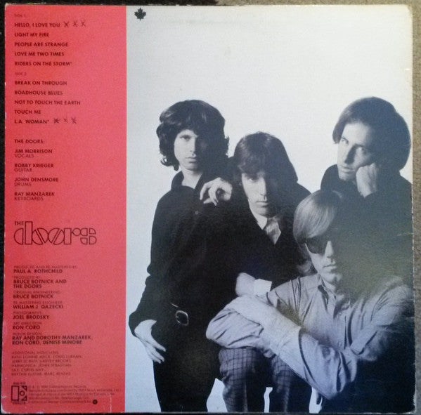Doors, The - Greatest Hits - 1980