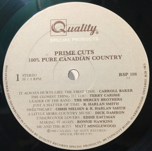 Various - Prime Cuts 100% Pure Canadian Country