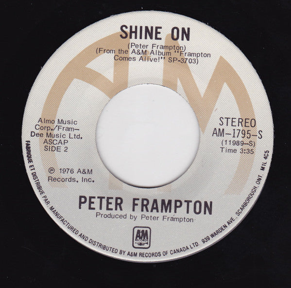 Peter Frampton - Show Me The Way - 1976