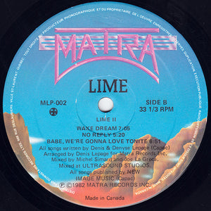 Lime - Lime II - 1982