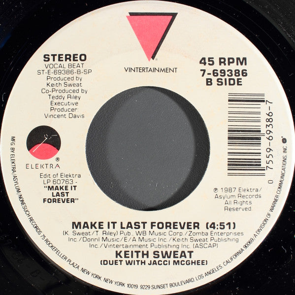 Keith Sweat - Make It Last Forever - 1988