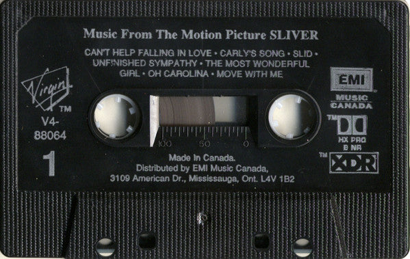 Various - Sliver (Music From The Motion Picture) - 1993