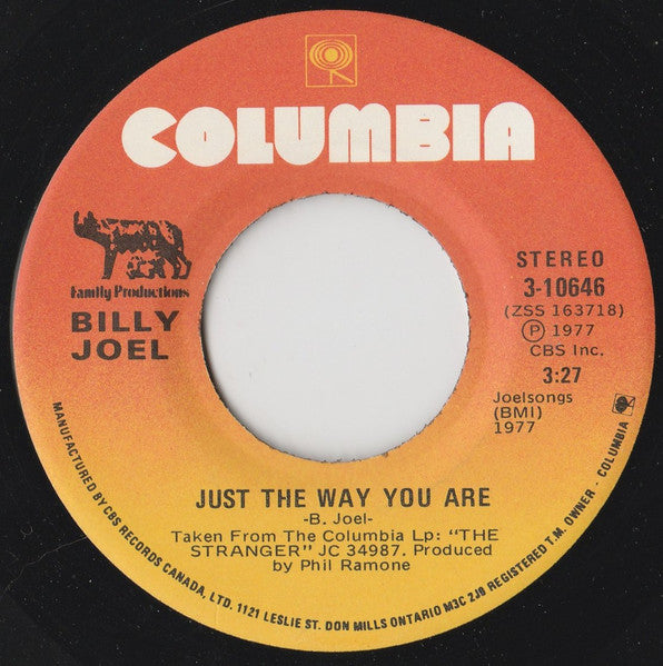 Billy Joel - Just The Way You Are - 1977