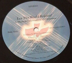 Tom Howard With Cathedral Choir Of The First Presbyterian Church Of Hollywood, The And The Maranatha! Children's Chorus - Let The World Rejoice! - A Musical Celebration Of Christmas - 1984