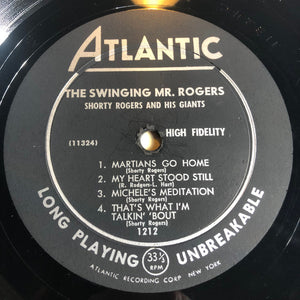 Shorty Rogers And His Giants - The Swinging Mr. Rogers - 1955