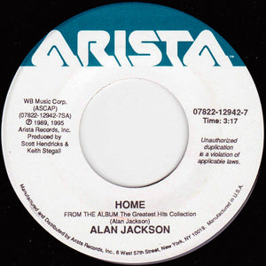 Alan Jackson - Home - 1995