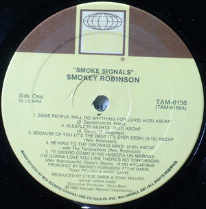 Smokey Robinson - Smoke Signals