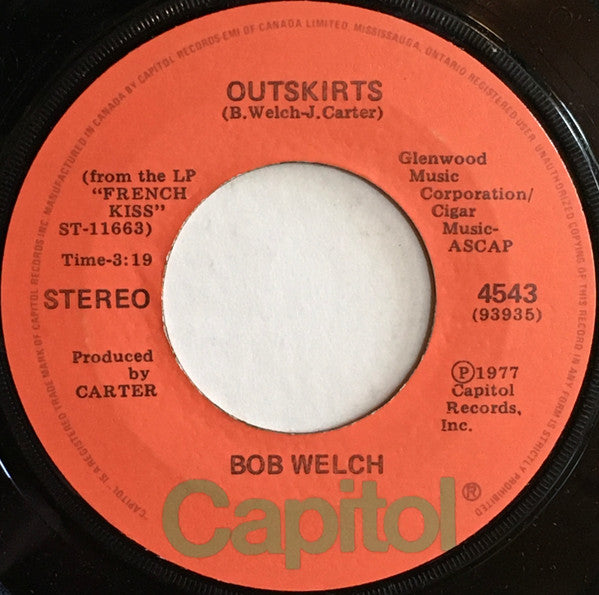 Bob Welch - Ebony Eyes - 1977