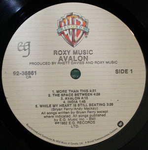 Roxy Music - Avalon - 1982