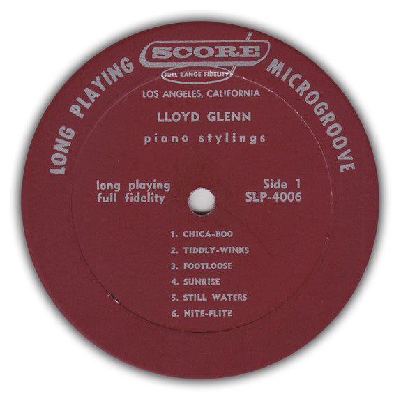 Lloyd Glenn - Piano Stylings - 1957