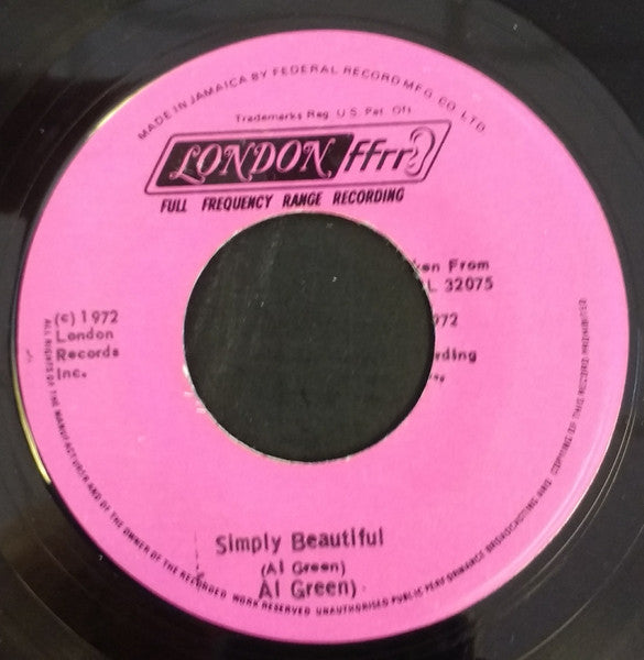Al Green - For The Good Times - 1972