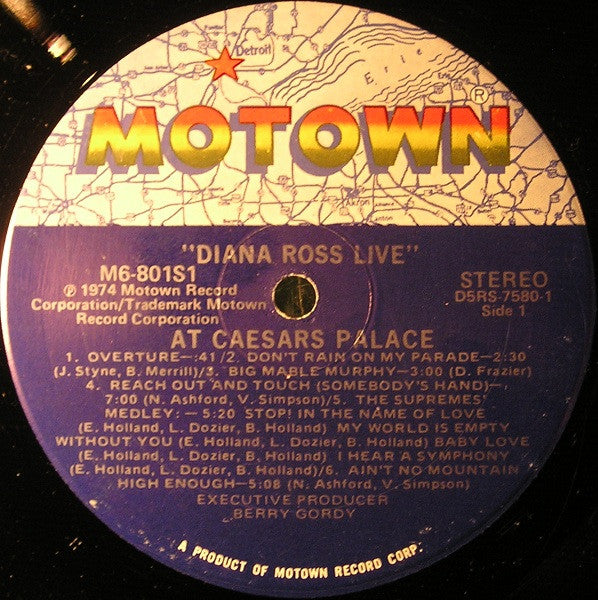 Diana Ross - Diana Ross Live At Caesars Palace