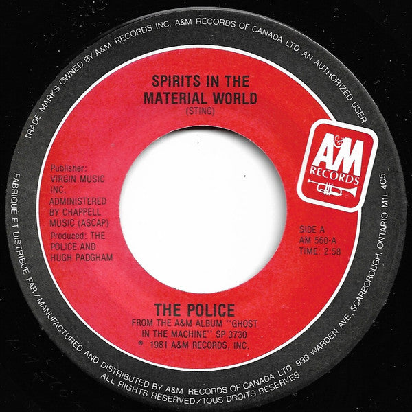 The Police - Spirits In The Material World
