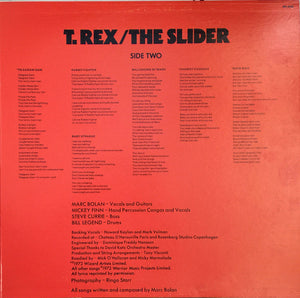 T. Rex - The Slider Vinyl Record