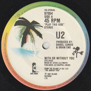 U2 - With Or Without You - 1987