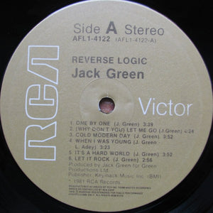 Jack Green - Reverse Logic