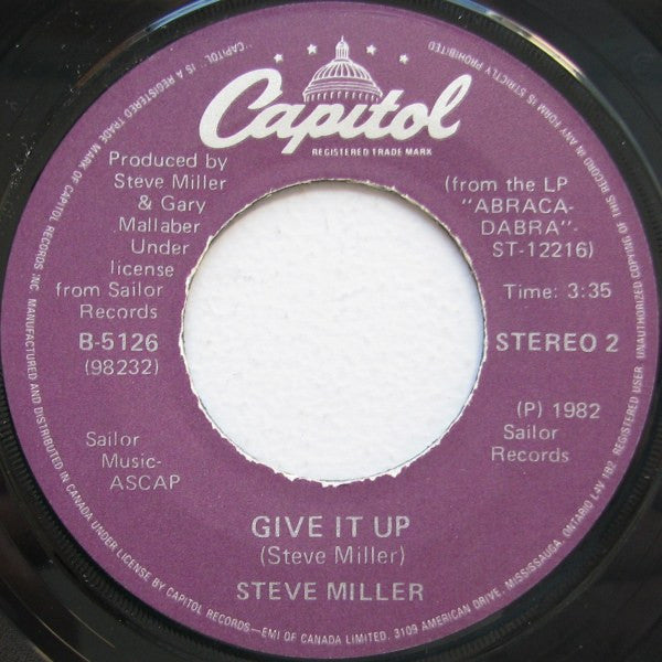 Steve Miller Band - Abracadabra - 1982