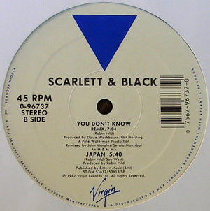 Scarlett & Black - You Don't Know