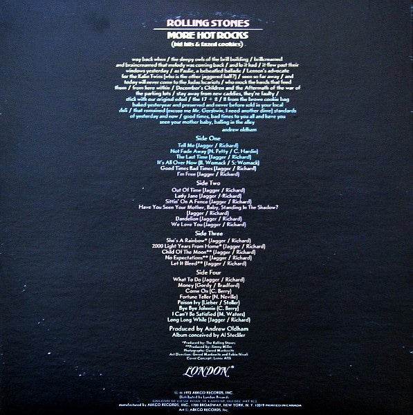 Rolling Stones, The - More Hot Rocks (Big Hits & Fazed Cookies) - 1972