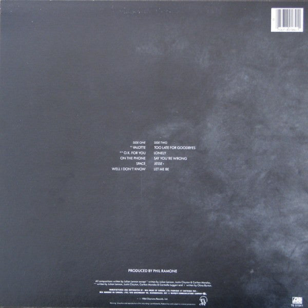 Julian Lennon - Valotte - 1984