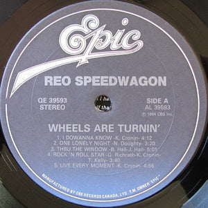 REO Speedwagon - Wheels Are Turnin' - 1984