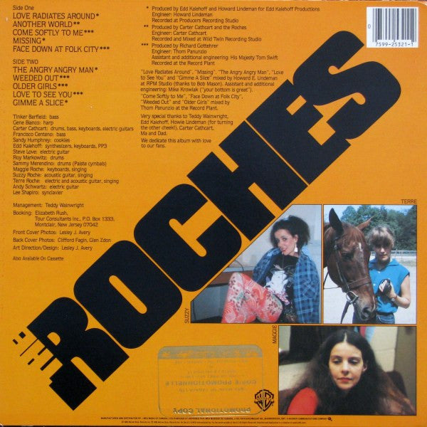 Roches, The - Another World - 1985