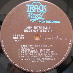 John Entwistle - Rigor Mortis Sets In