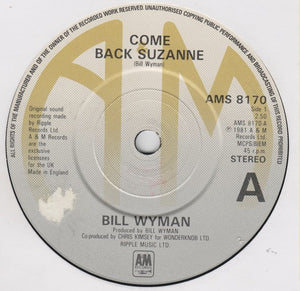 Bill Wyman - Come Back Suzanne