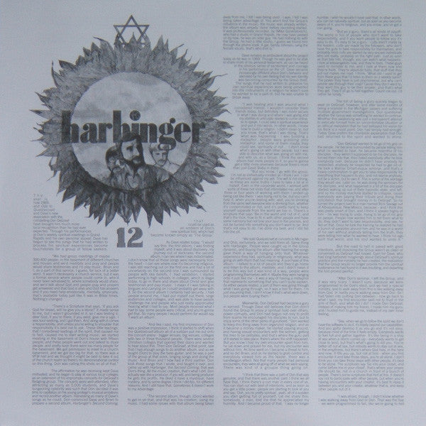 Harbinger - Second Coming Vinyl Record