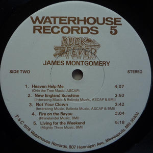 James Montgomery - Duck Fever - 1978