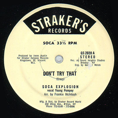 Soca Explosion - Don't Try That