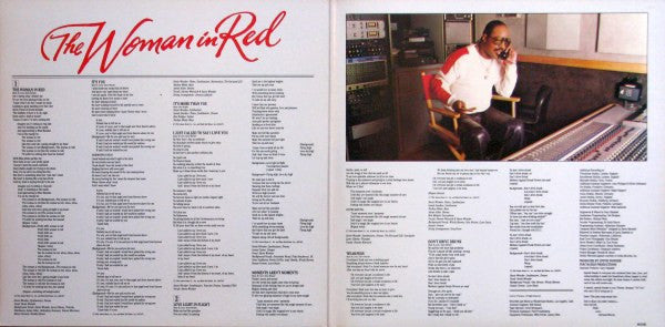 Stevie Wonder - The Woman In Red (Selections From The Original Motion Picture Soundtrack) - 1984